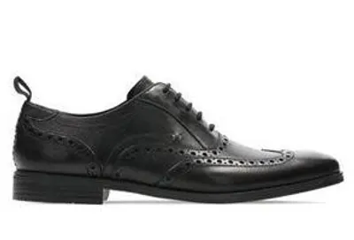Produktbild von Clarks mens Schnürer schwarz in Gr. 41