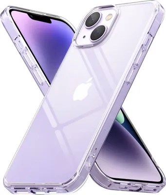 Produktbild von Hülle für iPhone 14 Handy Hülle Kameraschutz Case Silikon Cover Bumper TPU Klar