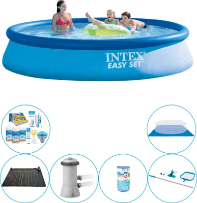 Zdjęcie produktu dla Intex Easy Set Round 396x84 cm - 7-częściowy - Zestaw basenowy