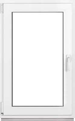Imagen del producto de Framex ventana de sótano ventana de PVC blanca Ancho x alto 75 x 40 cm (750 x 400 mm) doble (32 mm) oscilobatiente DIN derecha - Premium - todos los tamaños