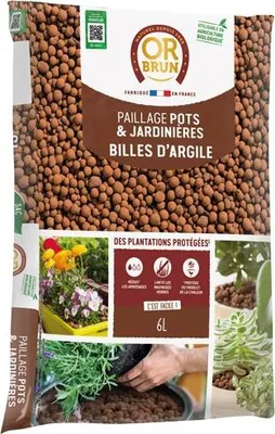 Image de Billes D'argile Uab 6 Litres / Nc - Or Brun
