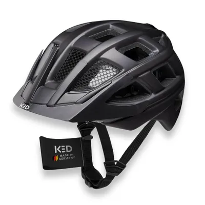 Produktbild von KED Kailu Jugend MTB Helm – Robuster Mountainbike-Helm Mit K-FIT Anpassungssystem Und Sicherer Gurtführung Farbe: Kailu Black Matt Größe: 49-53 (S)
