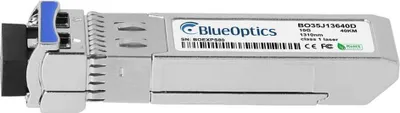 Produktbild von Kompatibler Apresia H-ER-SFP+A BlueOptics© SFP+ Transceiver, LC-Duplex, 10GBASE-ER, Singlemode Fiber, 1310nm, 40KM, DDM, 0°C/+70°C (H-ER-SFP+A-BO)