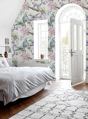 Produktbild von Coloray Fototapete 208x146 cm Latextapete Magicstick - Tiere floral.