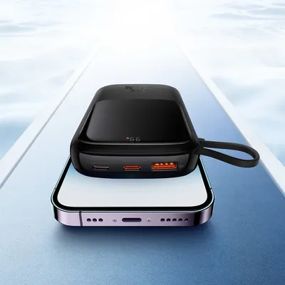 Produktbild von Baseus PPQD060001, 10000 mAh, 20 W, Schwarz
