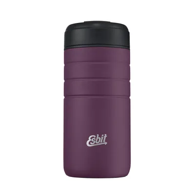 Immagine prodotto di Tazza termica ESBIT MAJORIS in acciaio inox con chiusura a scatto, 450ML, melanzana