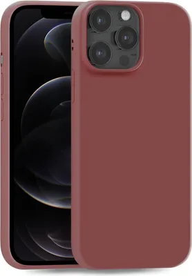 Produktbild von Hülle für Apple iPhone 12 | 12 Pro - Handyhülle Cover aus Silikon in Braun