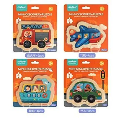 Image de Mideer Baby puzzle Avion 4 pièces