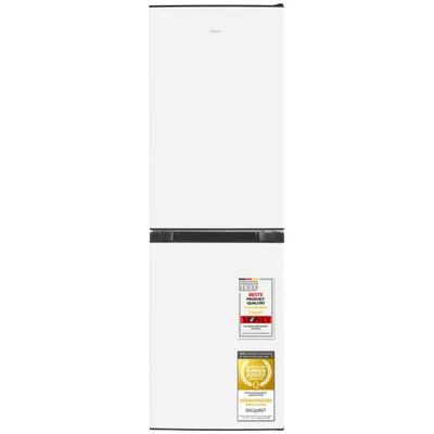 Produktbild von Exquisit Kühl-Gefrierkombination, 193 Liter, No-Frost, LED-Beleuchtung, 4-Sterne-Gefrieren, KGC5195-65-NF-330E weiss