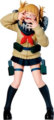 Produktbild von Banpresto My Hero Academia Himiko Toga Schurkenfigur 18 Cm Gelb  Gelb One Size