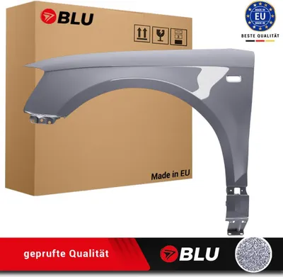 Immagine prodotto di BLU Parafango compatibile con Audi A3 8P II-generation LY7J Sinistra Silber AvusSilber | 2003-2008 | Anteriore | Verniciato | Pronto per il montaggio | Zincato
