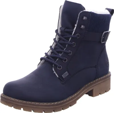 Produktbild von Rieker Damen Schnürstiefeletten 26808-36, 26808-37, 26808-38, 26808-39, 26808-40, 26808-41, 26808-42 RIE-Y9102 pazifik 36