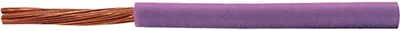 Produktbild von HELU KABEL H07V-K 1X4mm² VT (violett) Einzelader PVC violett AD 4,8mm Nennspannung Uo/U 450V/750V - 1 Meter