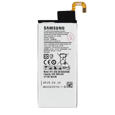 Obrázok produktu pre Eb-bg925abe samsung g925 galaxy s6 edge bateria li-ion 2600mah (bulk)