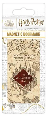 Imagen del producto de Marcador magnético de Harry Potter (El Mapa del Merodeador)