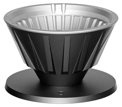 Pour-Over-Kaffeefilter, Edelstahl, 10-18 g, silber