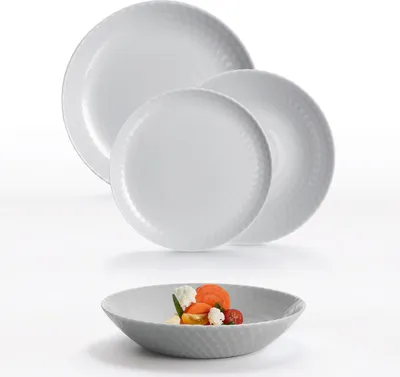Produktbild von Vajilla Luminarc Pampille Gris Vidrio 18 Piezas