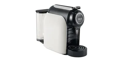 Produktbild von Delta QOOL, Filterkaffeemaschine, 1 l, Kaffeekapsel, 1200 W, Schwarz, Weiß