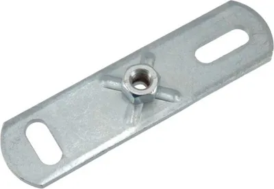 Produktbild von BIS Wandplatte 671, 145x38x4 mm, 1/2" IG