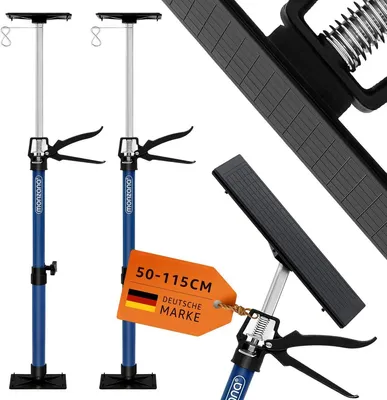 Produktbild von MONZANA® Deckenstütze 2er Set stufenlos höhenverstellbar Montagestütze 115-290cm bis 30kg Deckenspanner Zargenspanner