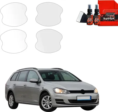 Immagine prodotto di pellicola protettiva Grizz Protector 4in1 per gli incavi delle maniglie delle porte - Volkswagen Golf 7 Estate (2013-2020)
