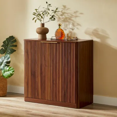 Produktbild von Sideboard, Kommode Höhenverstellbaren Ablagen, Buffet für Wohnzimmer & Esszimmer, 120x40x76 cm