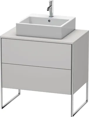 Produktbild von Waschtischunterbau XSQUARE 778x800x548mm nordic weiß seidenmatt 778 x 800 x 548 mm nordic weiß seidenmatt