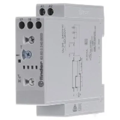 Obrázek produktu pro Relé hvězda-trojúhelník - Časové relé 0,05 ... 864000s AC 24 ... 240V 83.82.0.240.0000