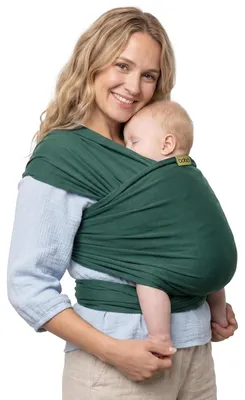 Imagen del producto de Pañuelo portabebés - Algodón orgánico - Apto para bebés hasta los 18 meses