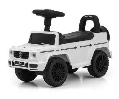 Zdjęcie produktu dla Milly Mally MERCEDES G350d biały S Pojazd samojezdny Zabawa w jazdę dla maluchów