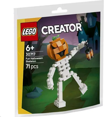 Obrázok produktu pre LEGO Creator Zábavný halloweensky kostlivec, Stavebnica, 6 rok / roky, Plast, 71 kusov, 43 g
