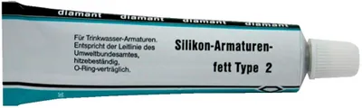 Obrázok produktu pre Silikónové mazivo Typ2 diamantNízka spotreba pitnej vody. 25g tuba