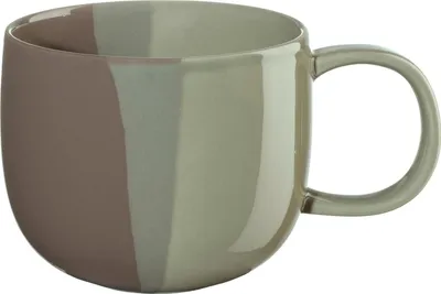 Imagen del producto de ASA Selection, taza de chocolate, diseño "Henkelbecher", color pistacho, diámetro 10 cm, altura 8,5 cm
