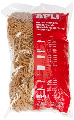 Immagine prodotto di Apli gomma elastica marrone 100x2mm 1kg