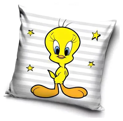 Zdjęcie produktu dla Poduszka dekoracyjna Looney Tunes Tweety 40X40 cm