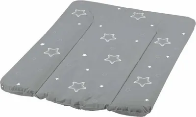 Obrázek produktu pro Keeeper přebalovací podložka měkká 70x50 cm, Stars šedá