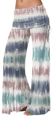 Produktbild von Damen Yoga-Leggings mit geradem Bein und hoher Taille