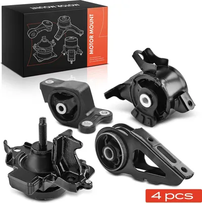 Image de Frankberg 4x Support Moteur Avant et Arrière pour Honda Jazz II GD GE2 GE3 1.5L