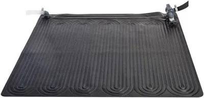 Produktbild von Schwarze Solarmat für tragbare Schwimmbäder - 120cm x 120cm - Umweltfreundlich