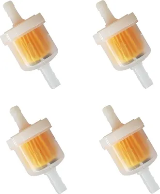 Produktbild von 4 x Benzinfilter Kraftstofffilter universal Sprit Filter PKW KFZ Auto 6mm