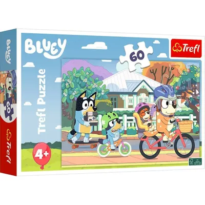 Produktbild von TREFL PUZZLE 60 Fröhlicher Bluey / BBC Bluey 17384