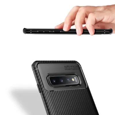 Obrázok produktu pre Techsuit CarbonFiber obal na - iPhone SE 4 2024 - Čierny