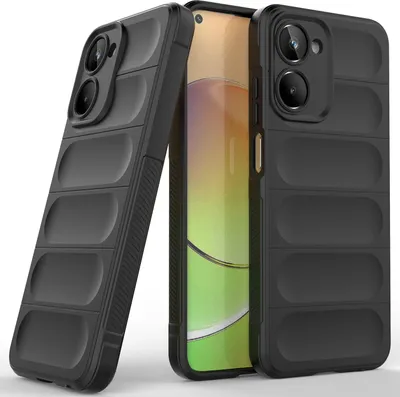 Obrázek produktu pro Realme 10 Pouzdro, Měkké TPU Silikonové Nárazuvzdorné Ochranné Pouzdro pro Realme 10 černé