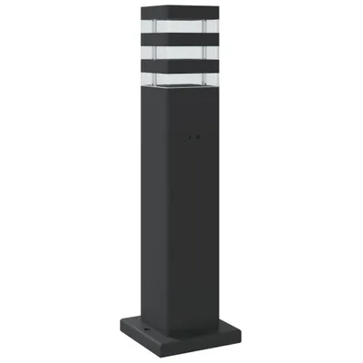 Produktbild von vidaXL Wegeleuchte Schwarz 50 cm Aluminium