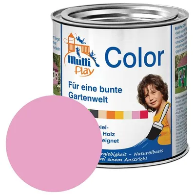 Produktbild von 0,375 L | Multi-Play Color Holzfarbe rosa