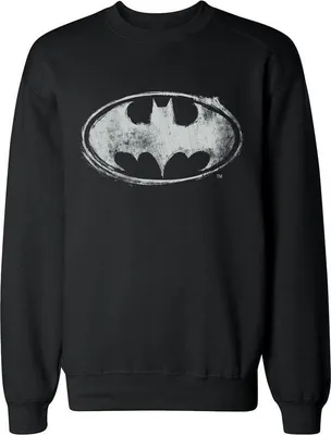 Produktbild von Batman Sweatshirt Herren Logo schwarz L