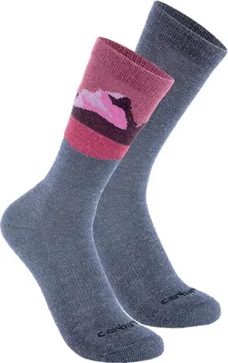 Produktbild von Carhartt Damen Socken Synthetic Wool Blend Sock 2 Pack | SC9592-W, Farbe:assorted1, Größe:M