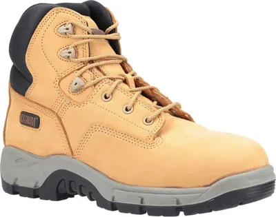 Productafbeelding van Magnum - Veiligheidsschoenen voor heren, model "Precision Sitemaster", leer, maat 48 EU (kleur: honing)