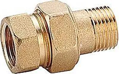 Produktbild von Opal R18 Radiatorverschraubung R18Y004 Messing, 3/4", IG/AG, Durchgang