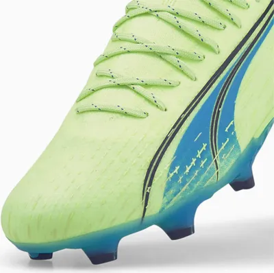 Produktbild von Puma Ultra Ultimate FG/AG Herren-Fußballschuhe neongelb marine EU 46,5